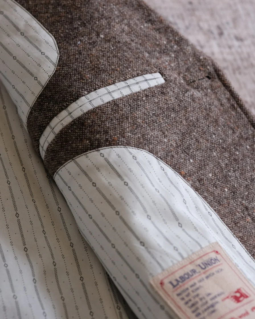 "Fortune Bag" Semi-peak Lapel Blazer - Image 7