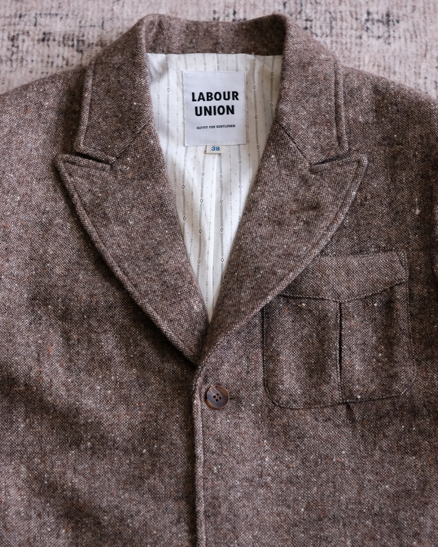 "Fortune Bag" Semi-peak Lapel Blazer - Image 8