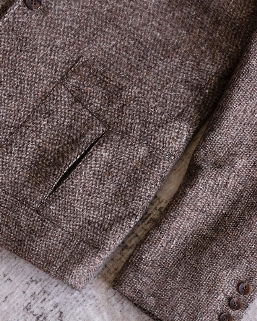 "Fortune Bag" Semi-peak Lapel Blazer - Image 9