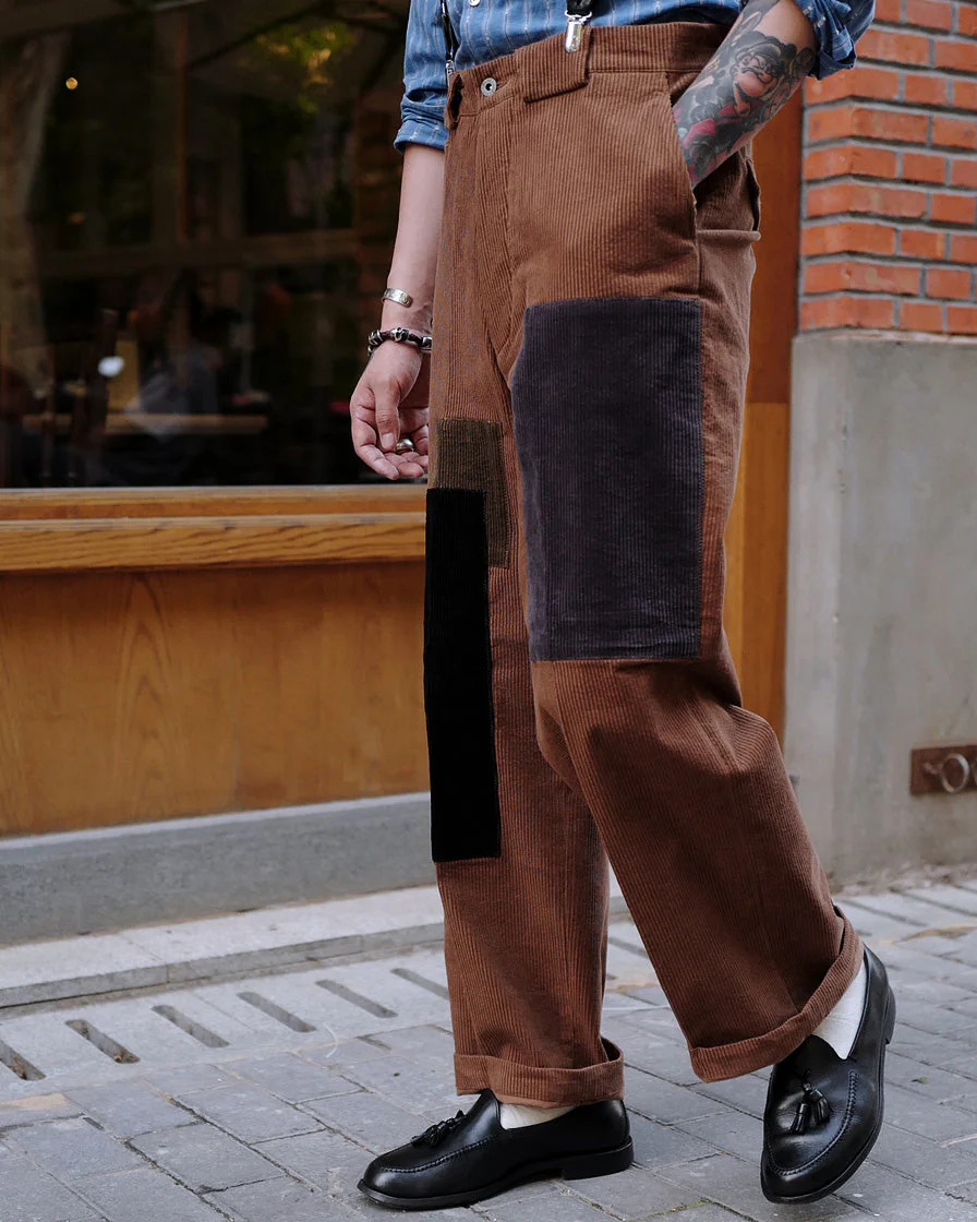 French Cotton Corduroy Trousers - Image 4