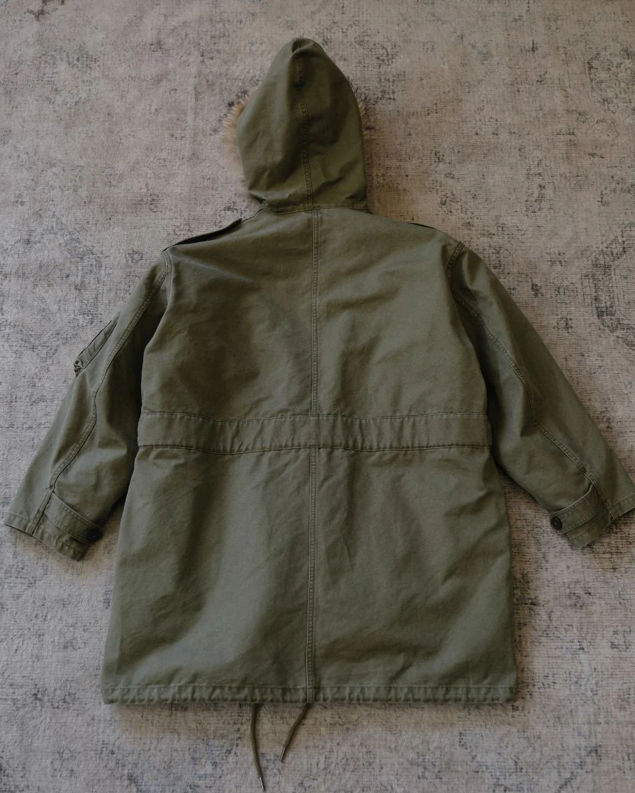 Fur-hooded Parka with Fleece Liner - Image 7