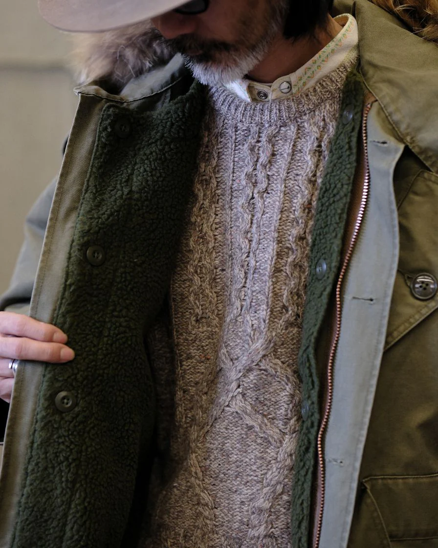 Fur-hooded Parka with Fleece Liner - Image 9