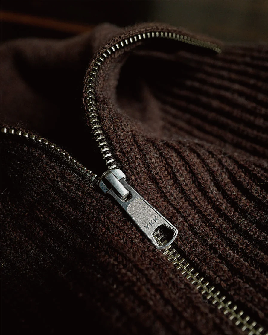 WW II British Navy Half Zip Jumper - Image 3