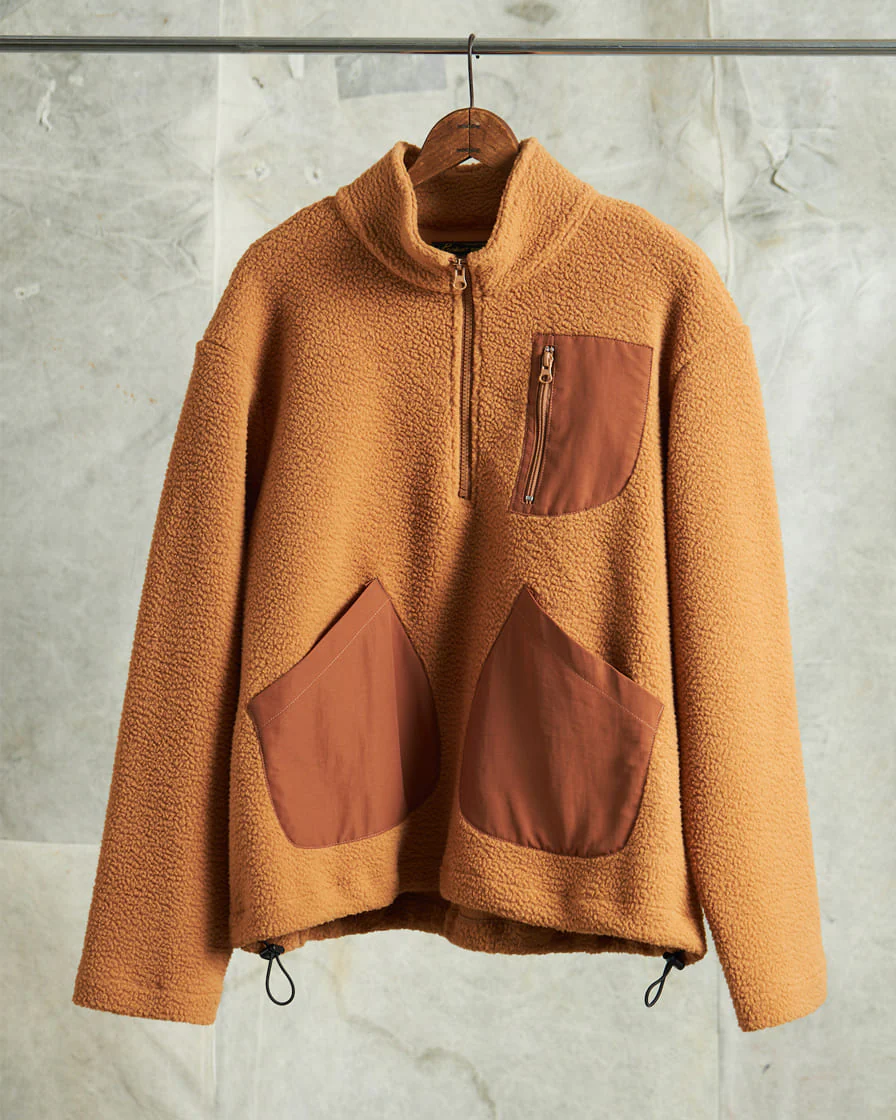 Half-zip Fleece Pullover Sweatshirts - Image 11