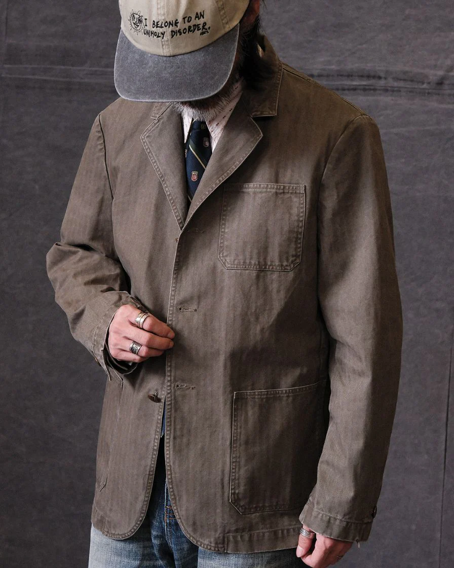 HBT Combat Three Button Blazer - Image 4
