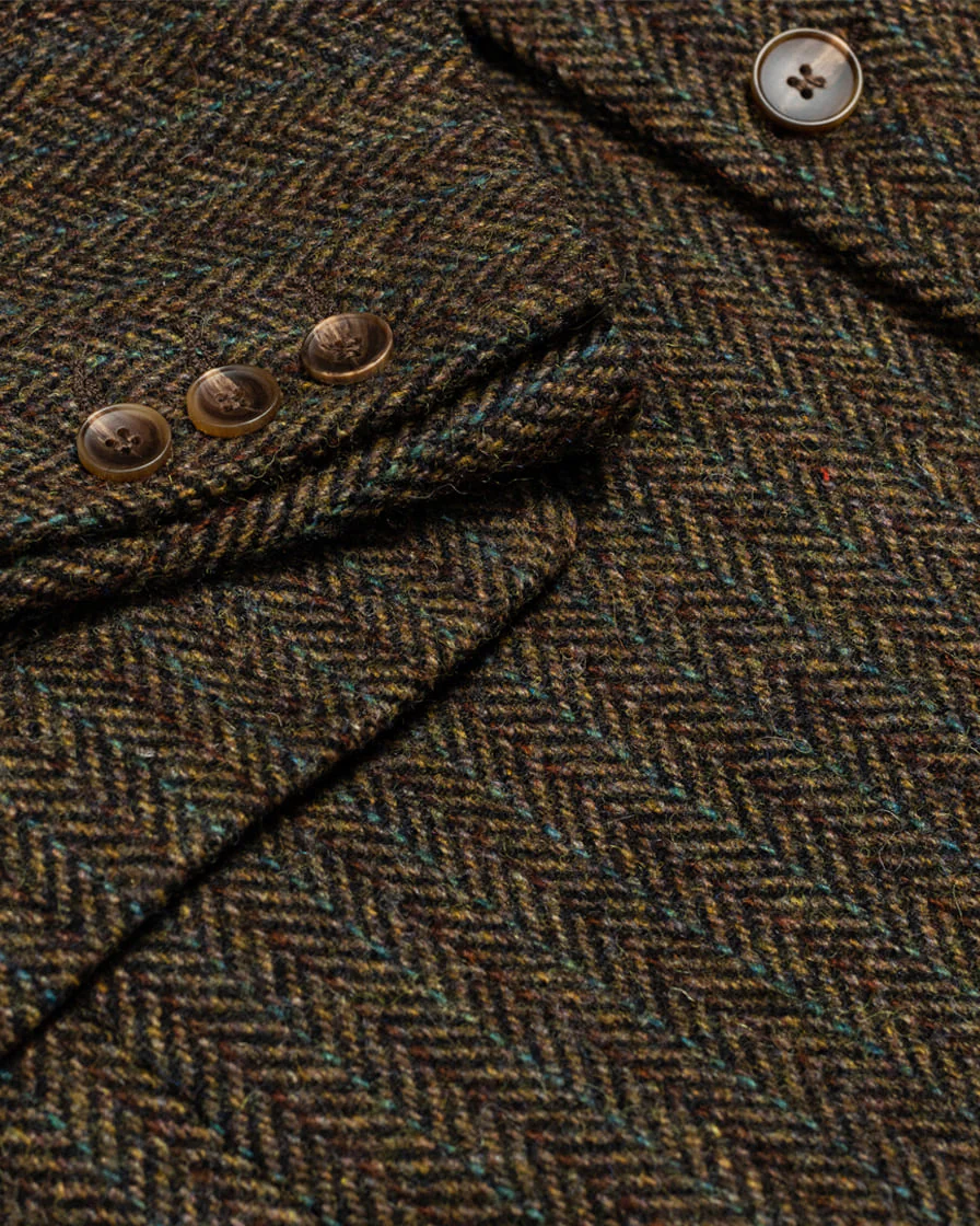 Herringbone Tweed Jacket - Image 11