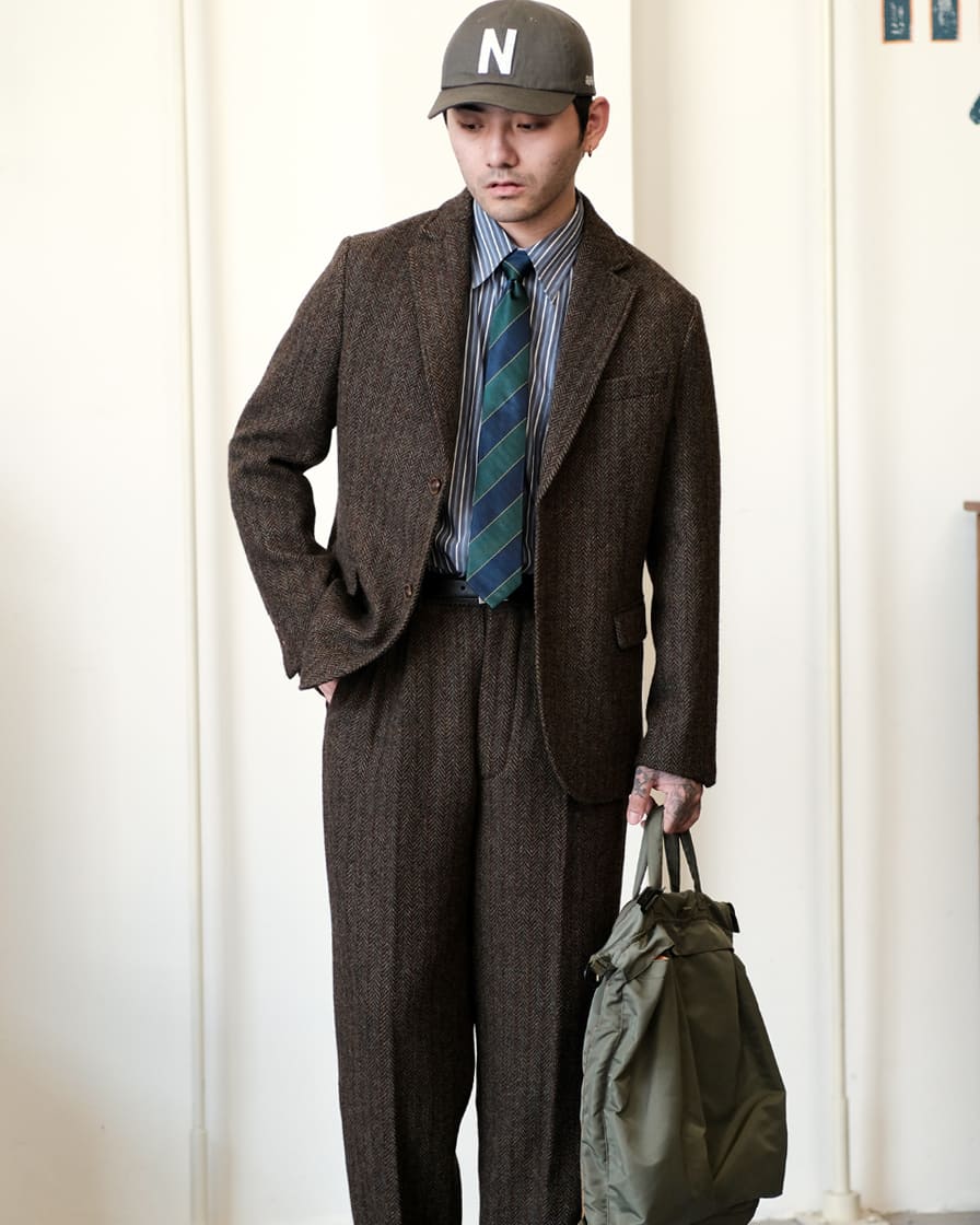 Herringbone Tweed Jacket - Image 2