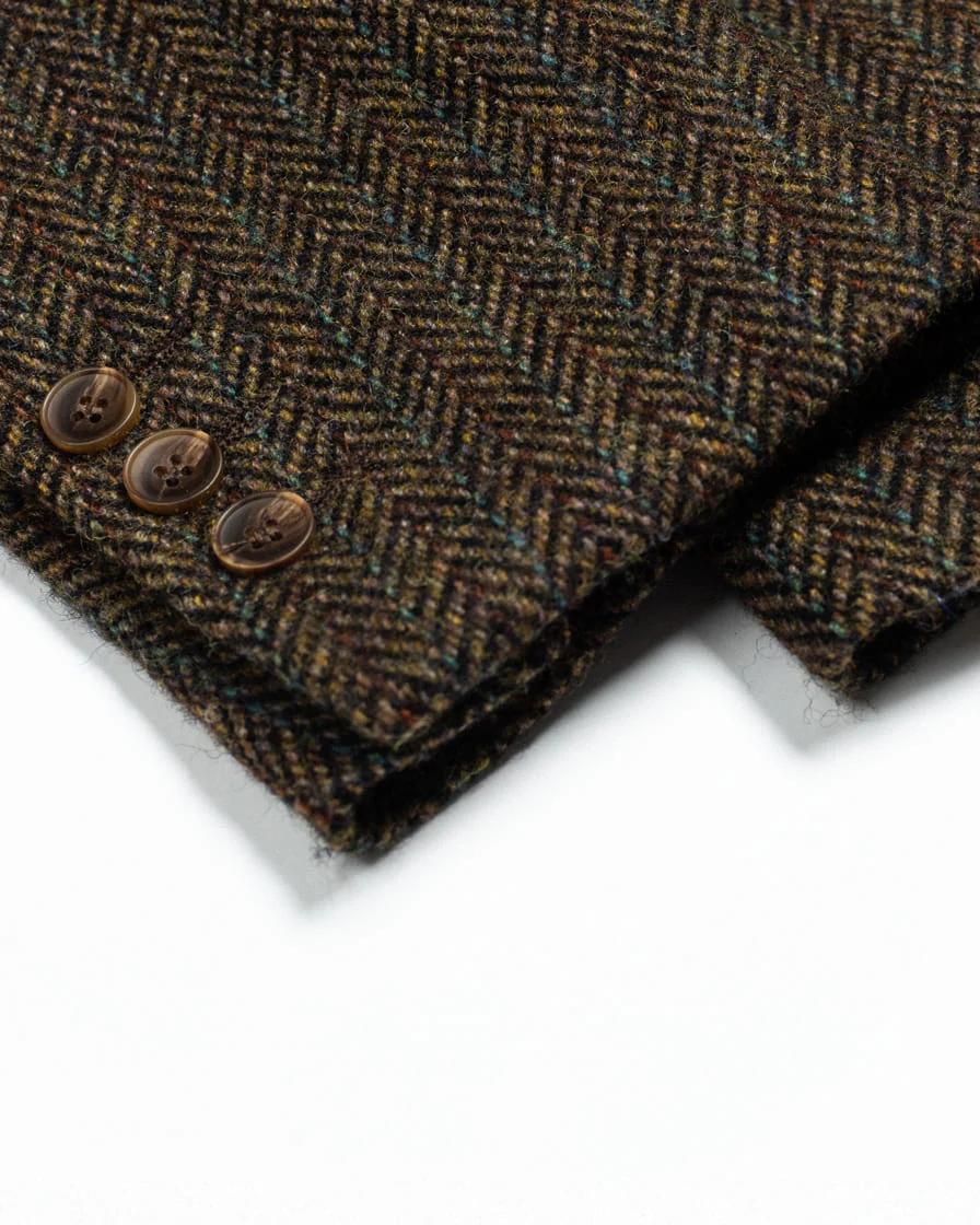 Herringbone Tweed Jacket - Image 7