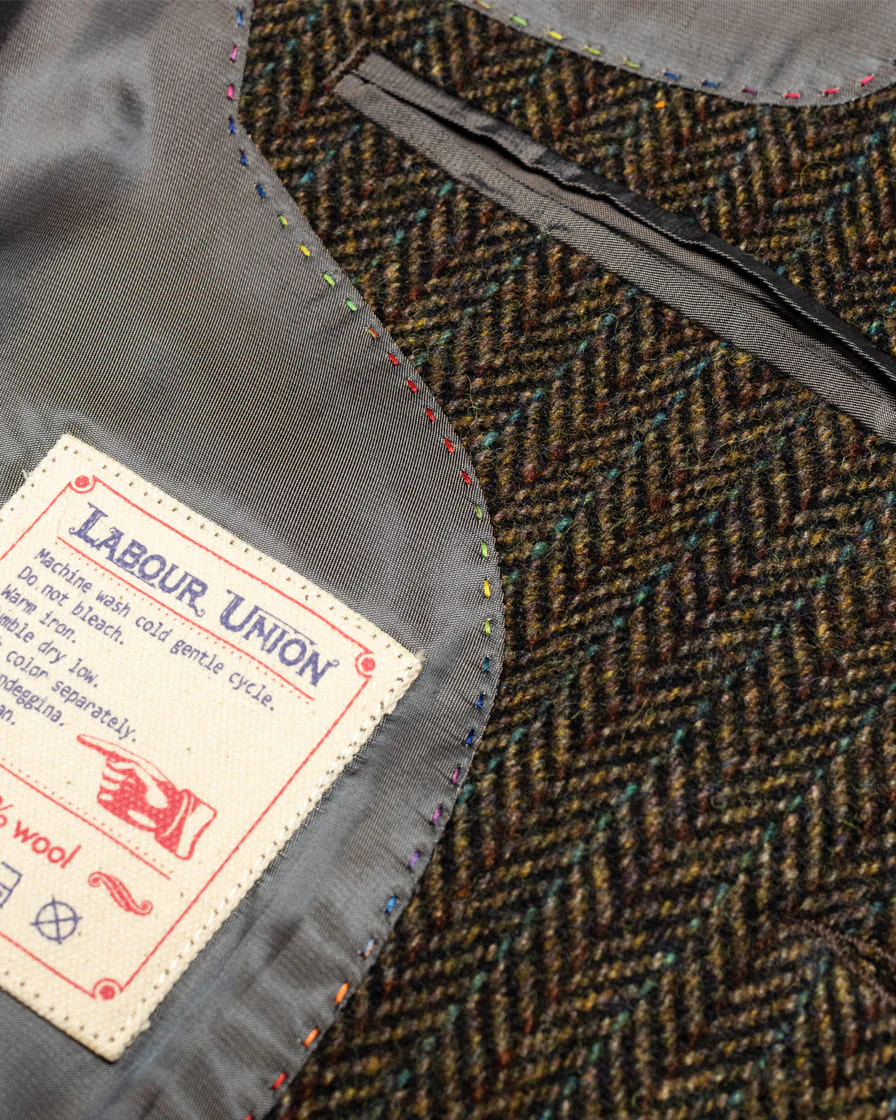 Herringbone Tweed Jacket - Image 9