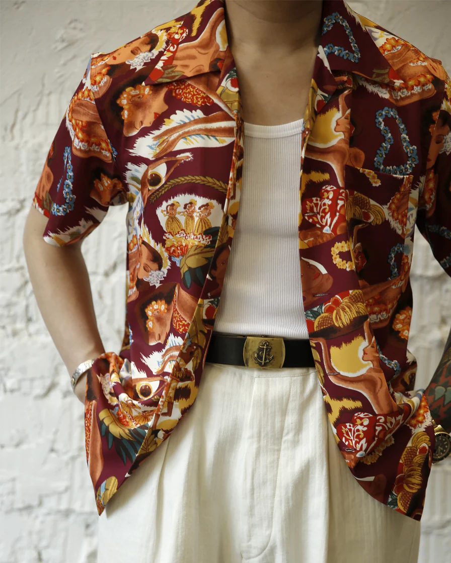 Hula Girl Aloha Shirt - Image 3
