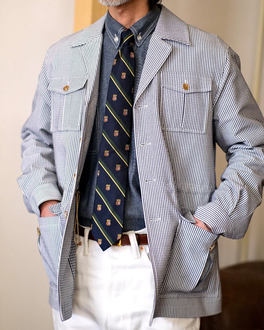 Hunting Jacket Hikcory Stripe - Image 2