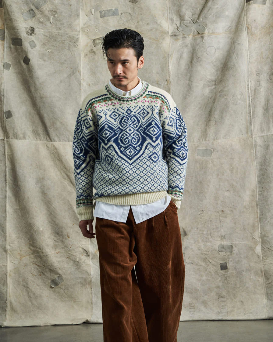 Icelandic Jumper Totem Pattern