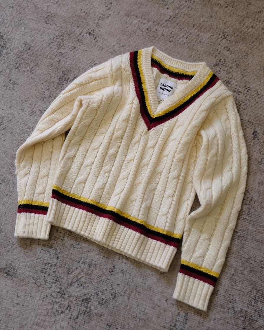 Tennis Sweater Cable Knit - Image 5