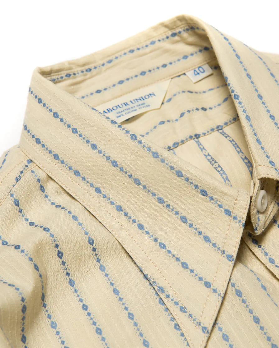 Jacquard Shirt Ver.02 Beige - Image 4