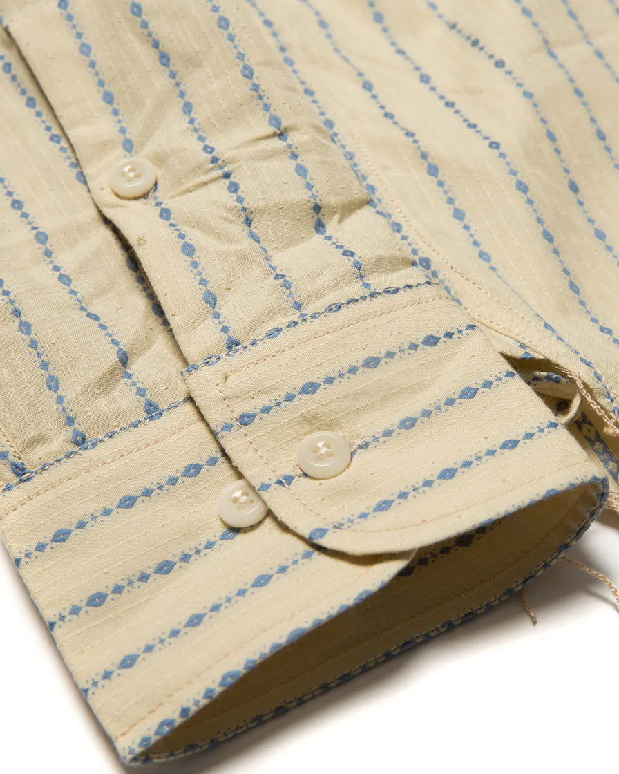 Jacquard Shirt Ver.02 Beige - Image 7