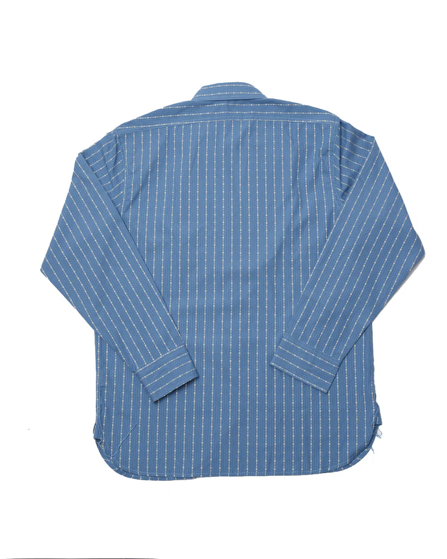 Jacquard Shirt Ver.02 Blue - Image 7