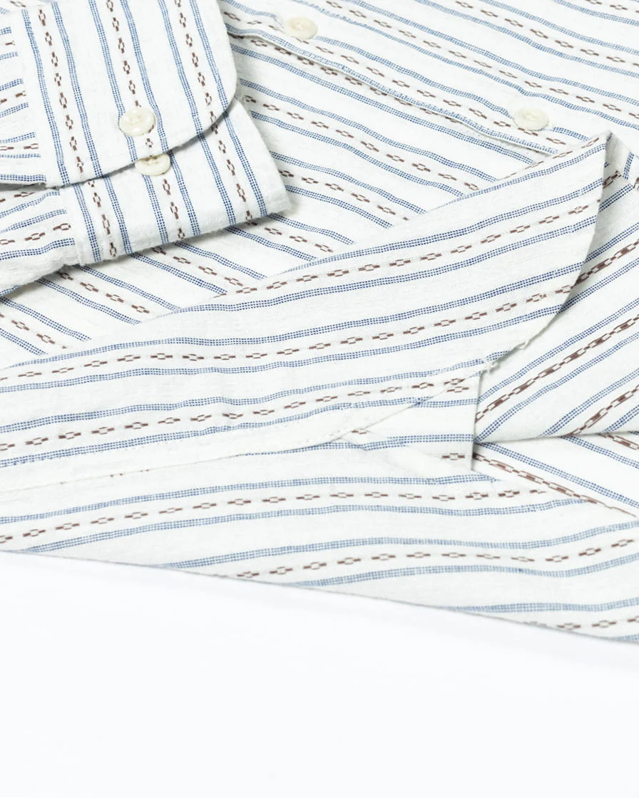 Jacquard Stripe Shirt - Image 7