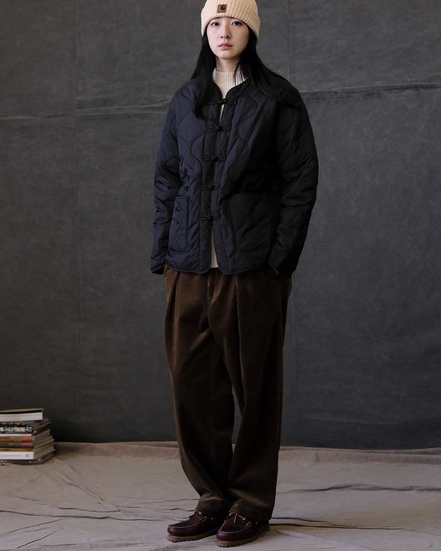 Knot-button Liner Jacket