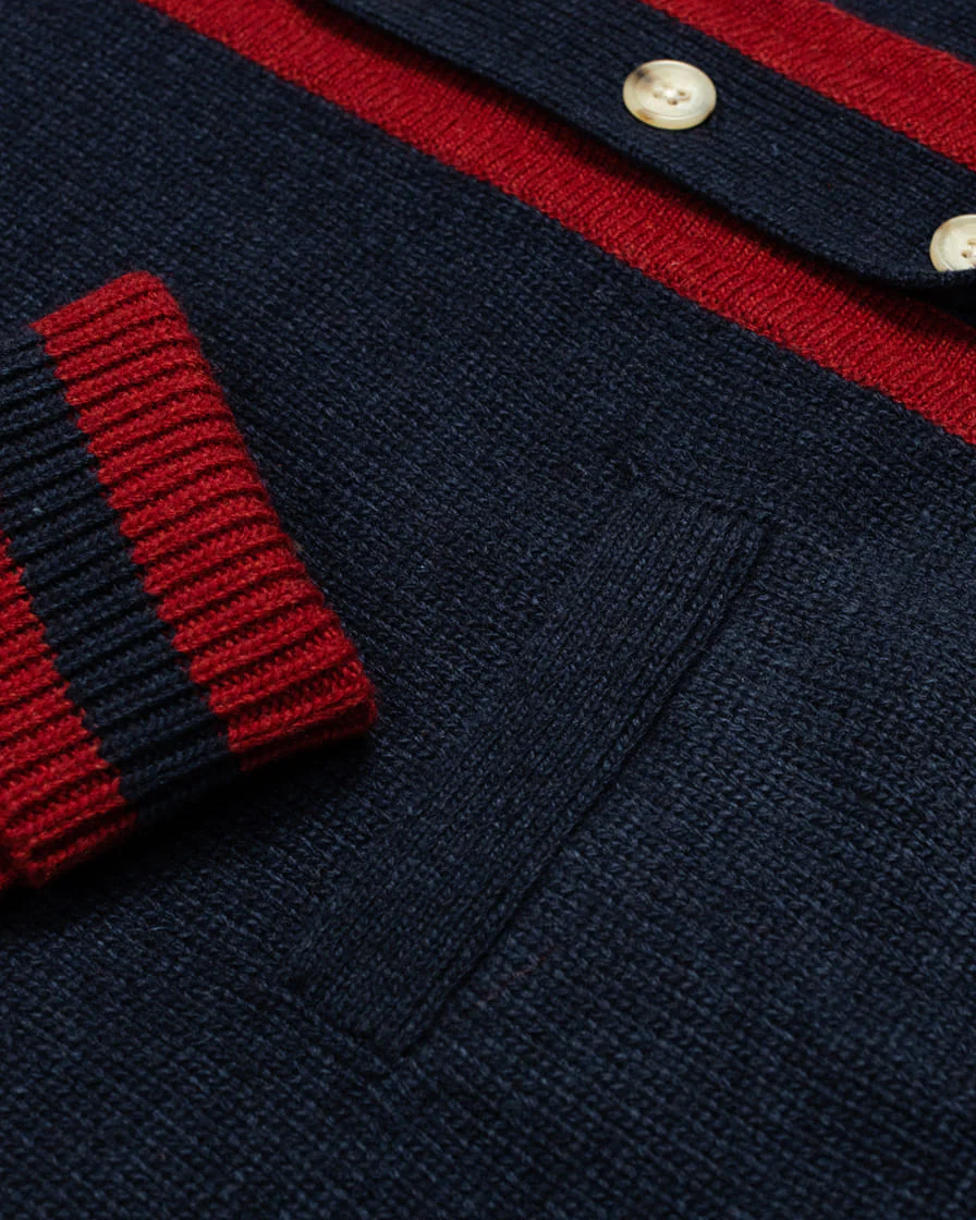 Letterman Wool Cardigan - Image 10