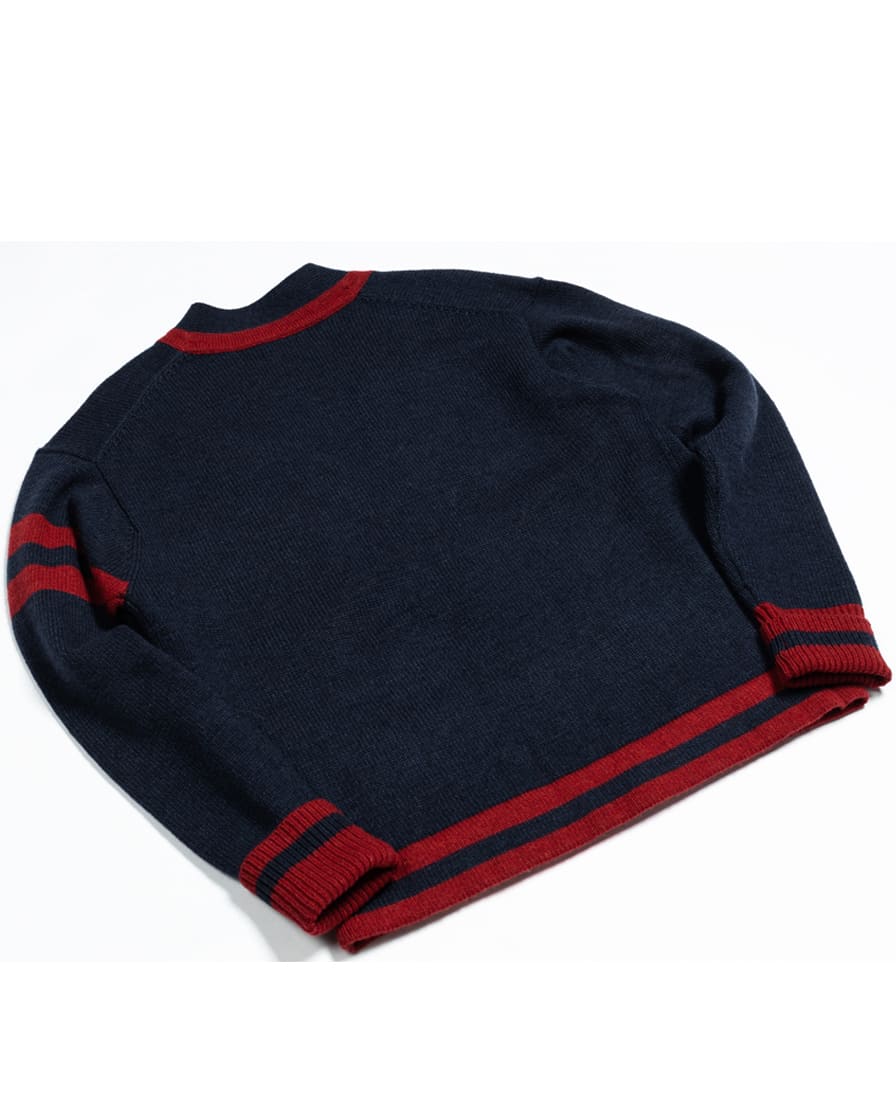 Letterman Wool Cardigan - Image 11
