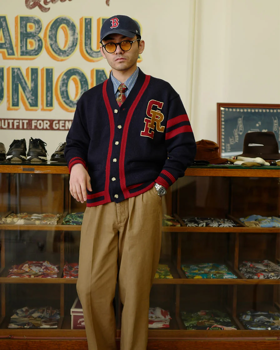 Letterman Wool Cardigan - Image 4