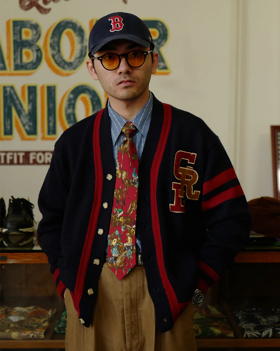 Letterman Wool Cardigan - Image 5