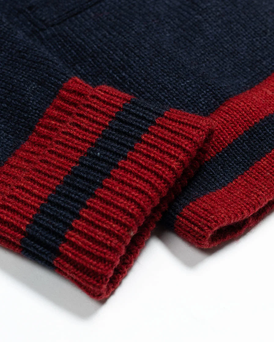Letterman Wool Cardigan - Image 9