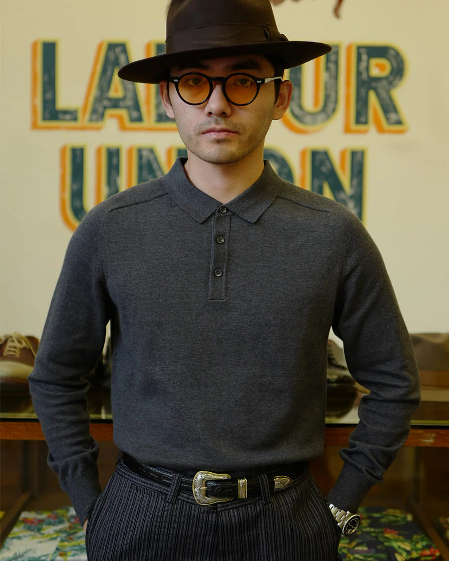 Long-sleeve Polo Shirt - Image 10