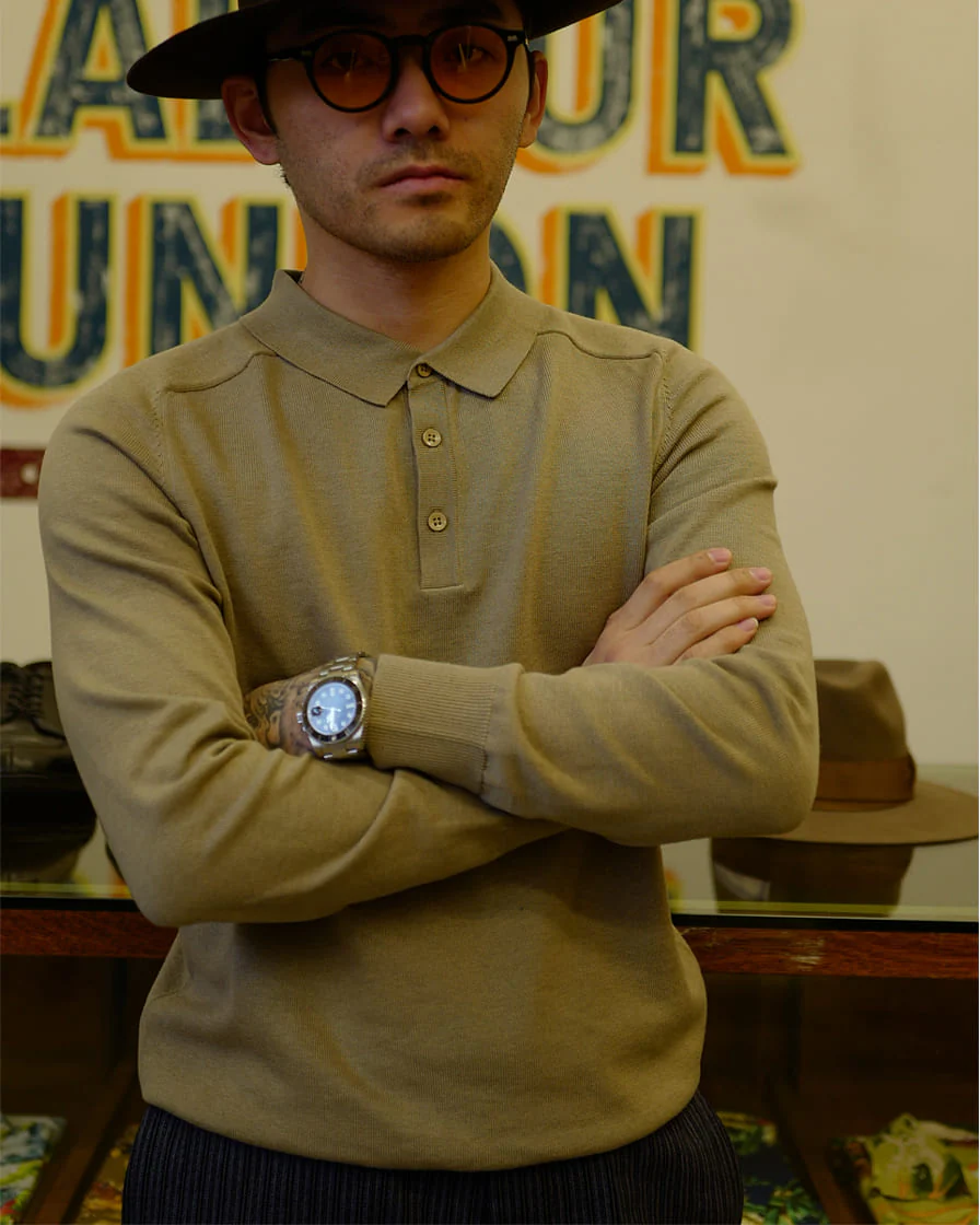 Long-sleeve Polo Shirt - Image 15