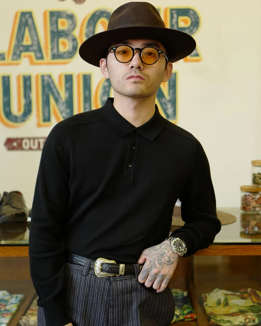Long-sleeve Polo Shirt - Image 16