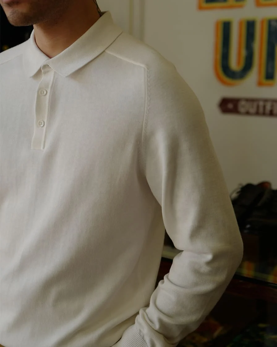 Long-sleeve Polo Shirt - Image 8