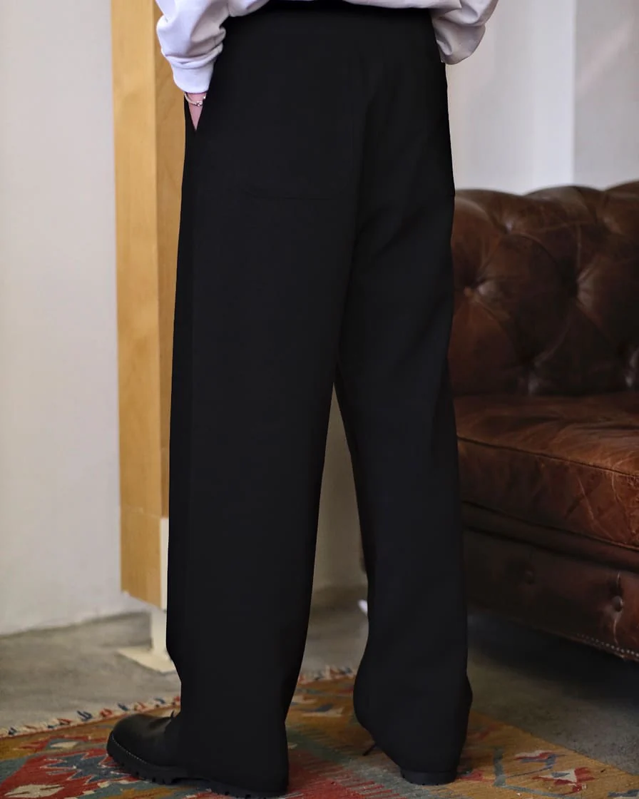 Drawstring Pleated Trousers - Image 3