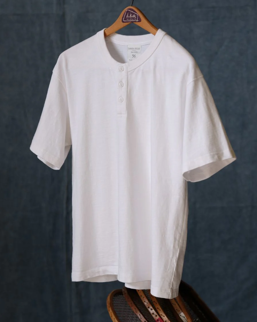 Bamboo Cotton Henley T-Shirt - Image 3