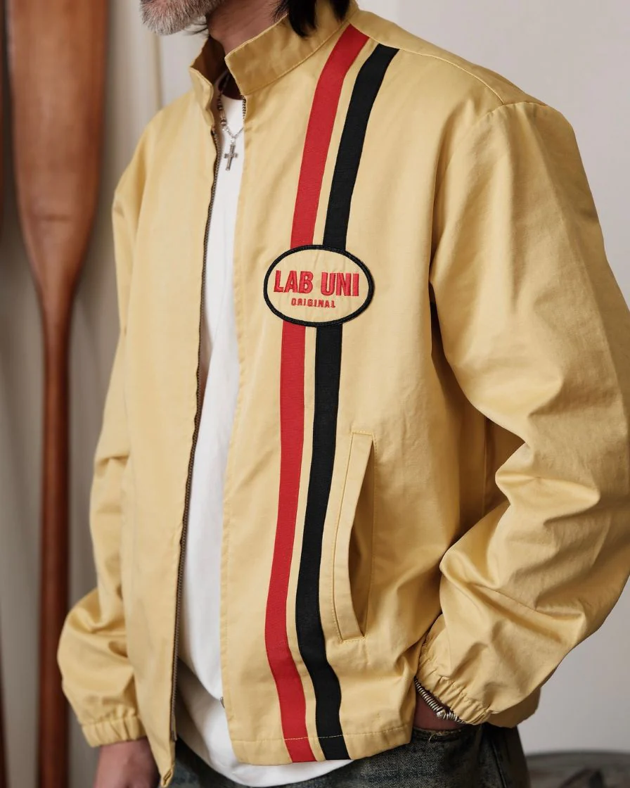 'labour union' racing jacket - Image 8
