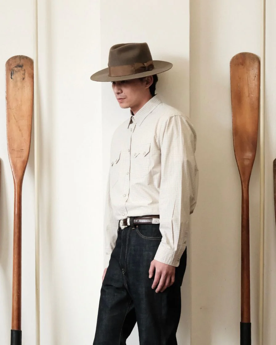 Checked Western Shirt - Image 4