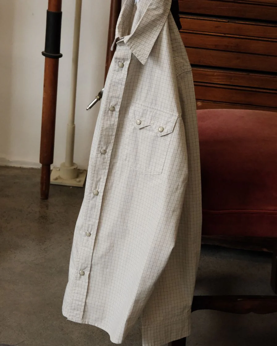 Checked Western Shirt - Image 5
