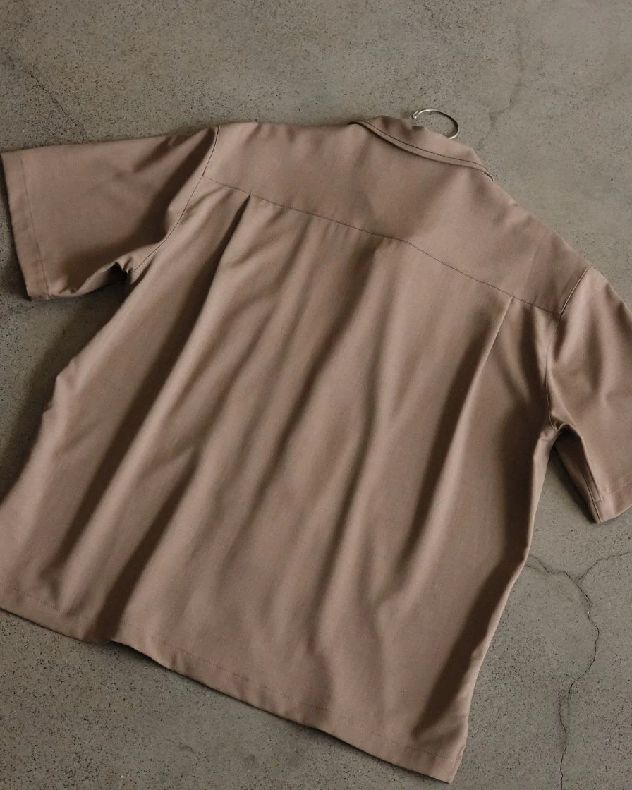 Stripe Front Panel Bowling Shirt - Image 7