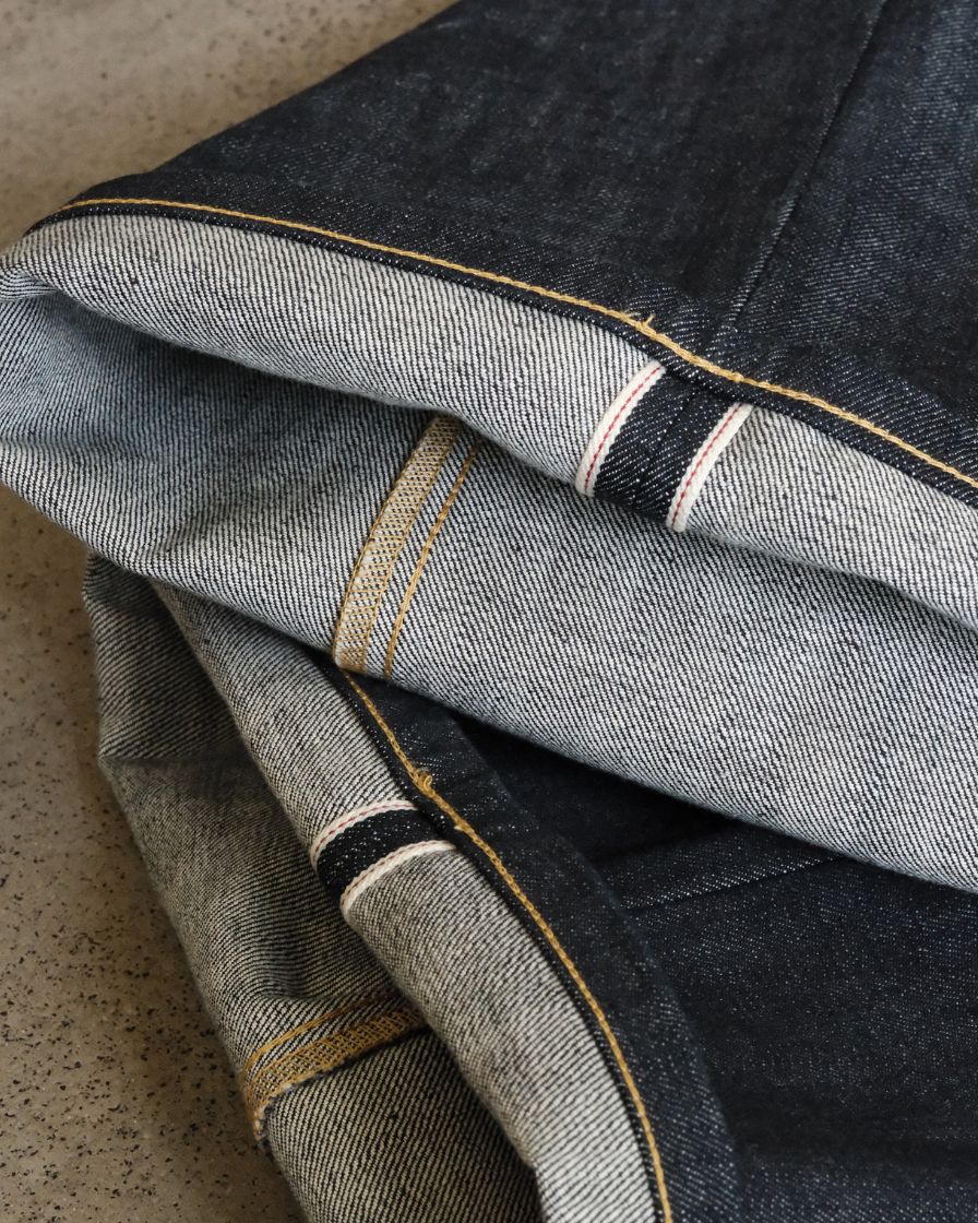 Flared Raw Denim Jeans - Image 5