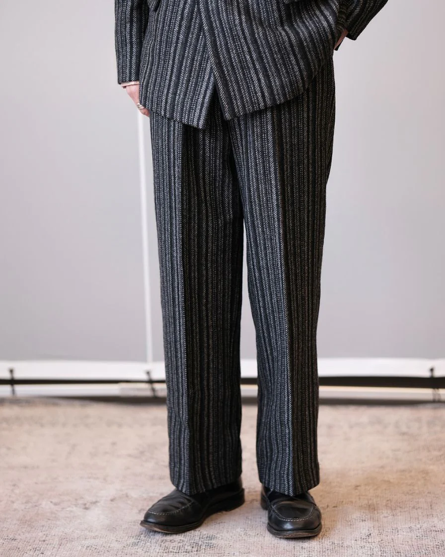 Striped Two-piece Suits Trouser - Image 3