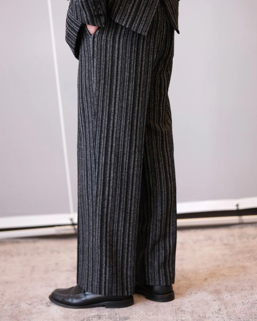 Striped Two-piece Suits Trouser - Image 4
