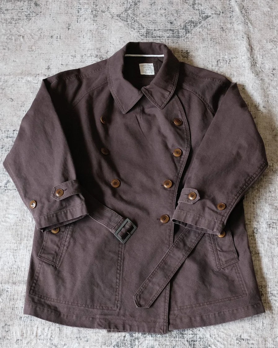 M38 Double Breasted Biker Overcoat - Image 11