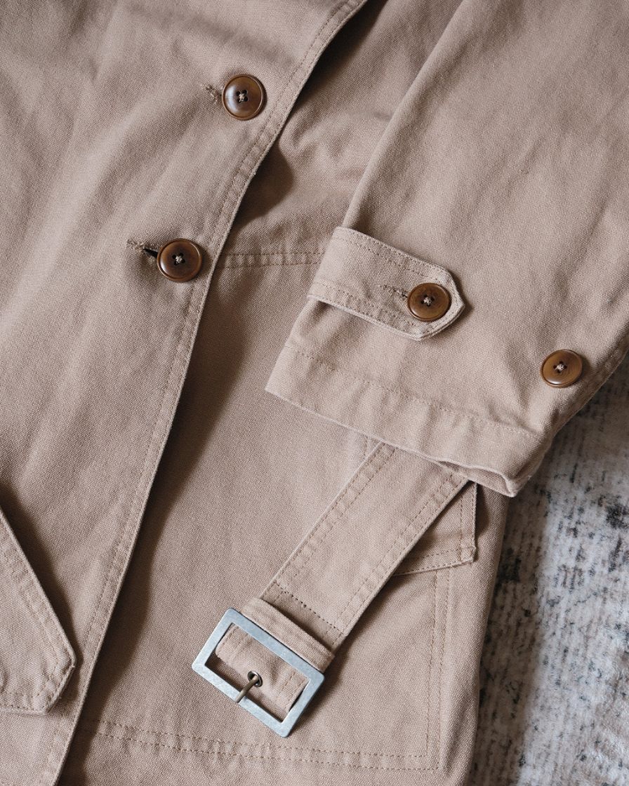 M38 Double Breasted Biker Overcoat - Image 9