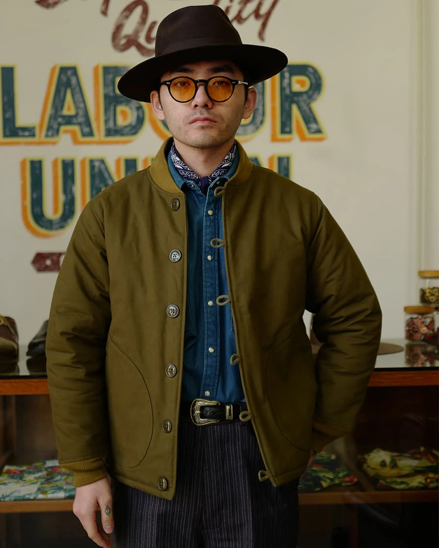 M43 Liner Jacket Quilted Duck Cotton - Image 4