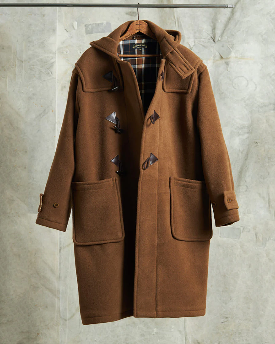 Melton Wool Duffle Coat - Image 12
