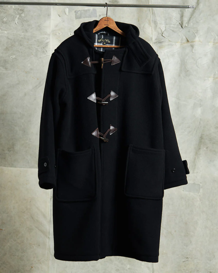 Melton Wool Duffle Coat - Image 14