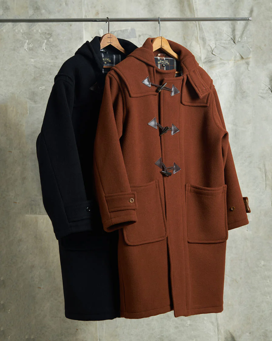 Melton Wool Duffle Coat - Image 18
