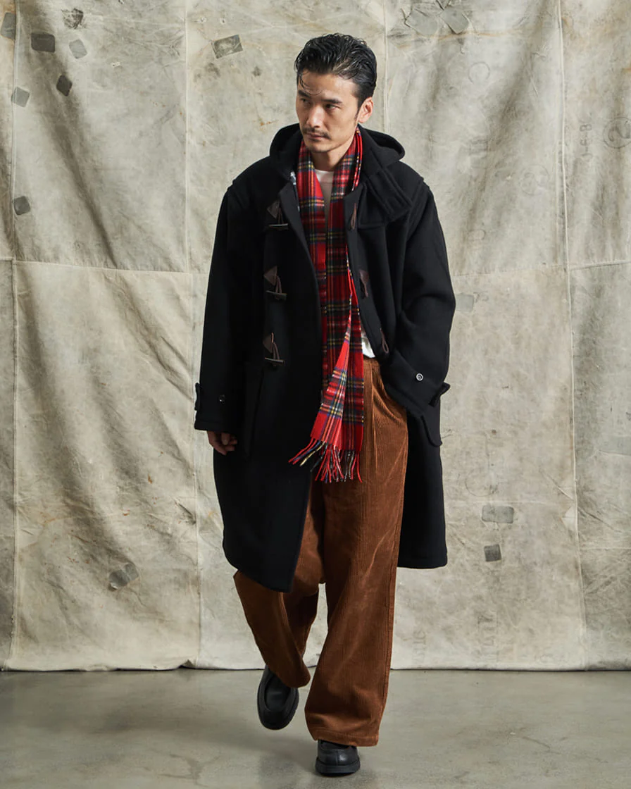 Melton Wool Duffle Coat - Image 4