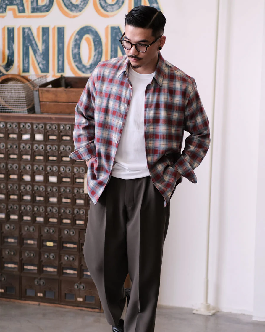 Plaid Flannel Shirt - Image 5