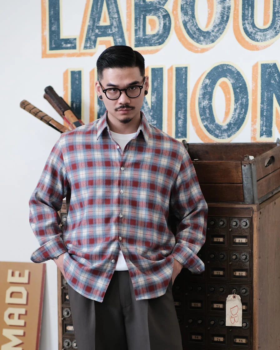 Plaid Flannel Shirt - Image 6