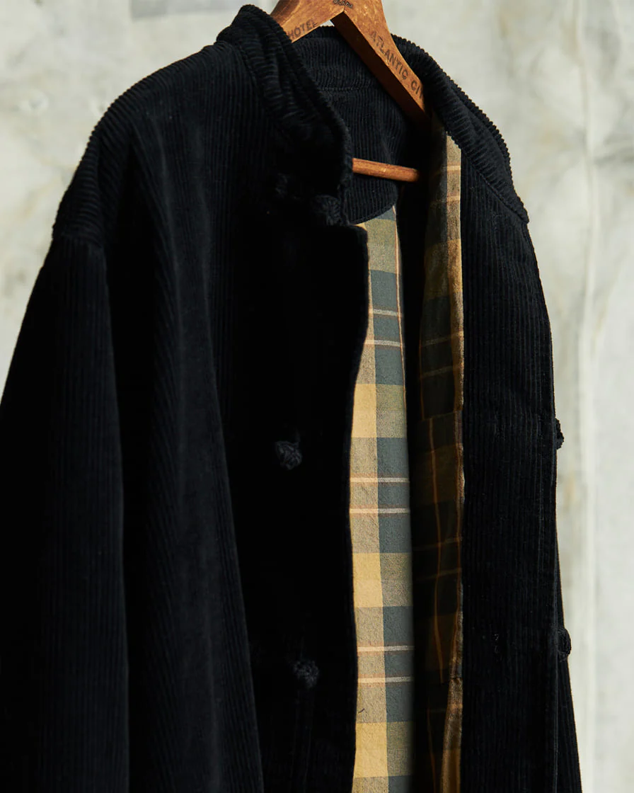 Monk Collar Chore Jacket - Image 10
